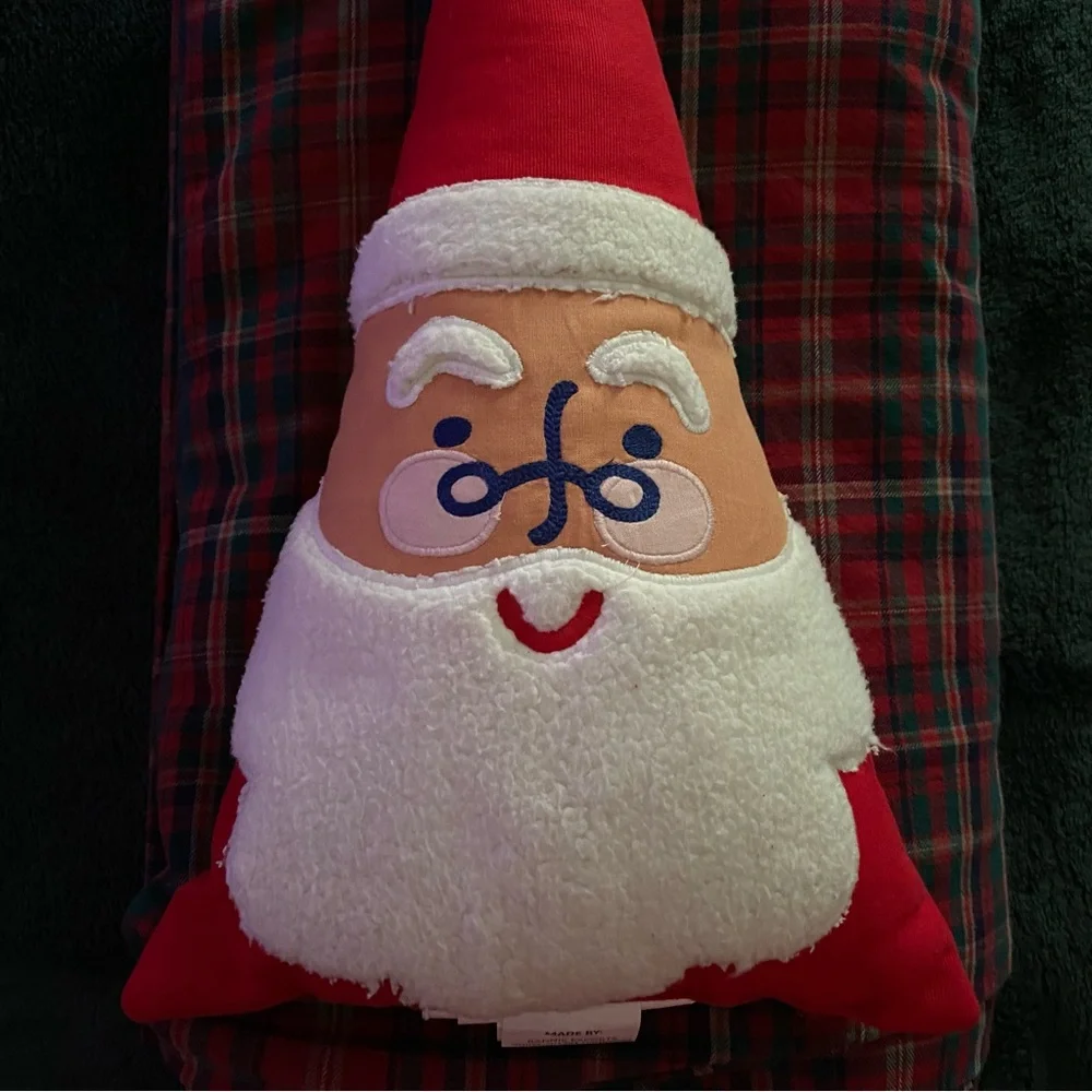 Santa Claus Pillow Decorative Christmas Pillow
